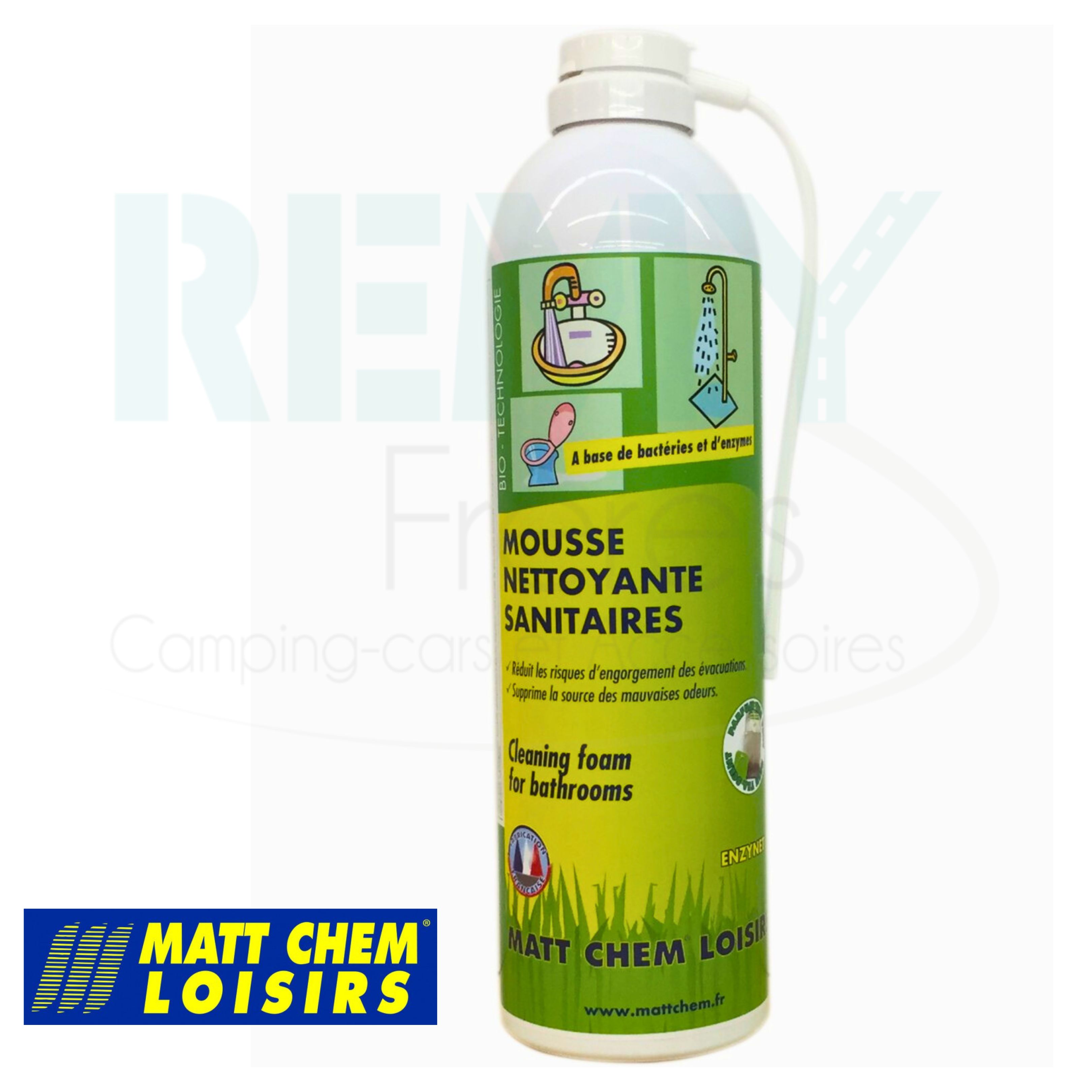 MOUSSE NETTOYANTE SANITAIRE  ENZYNET