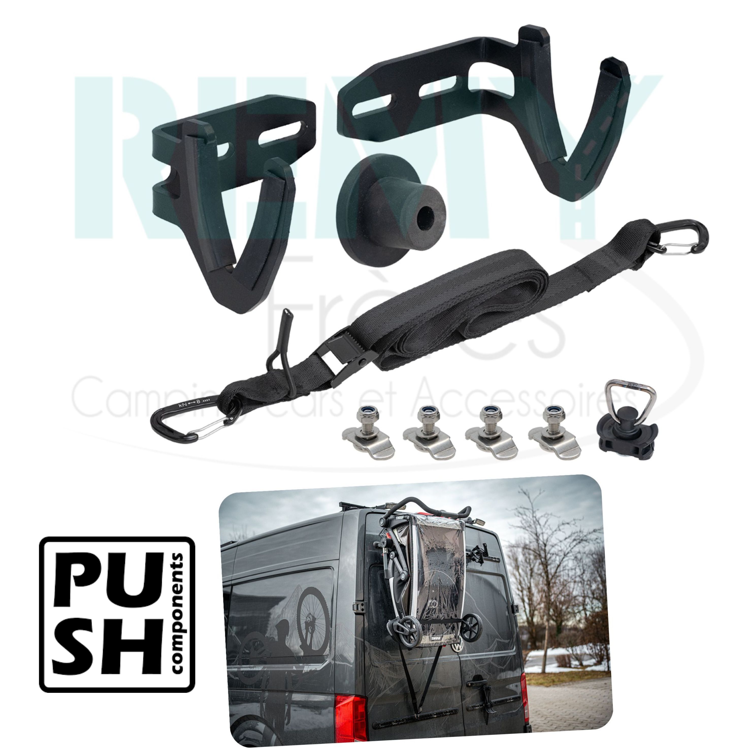 SUPPORT DE REMORQUE DE VELO POUR ENFANTS PUSHRACK
