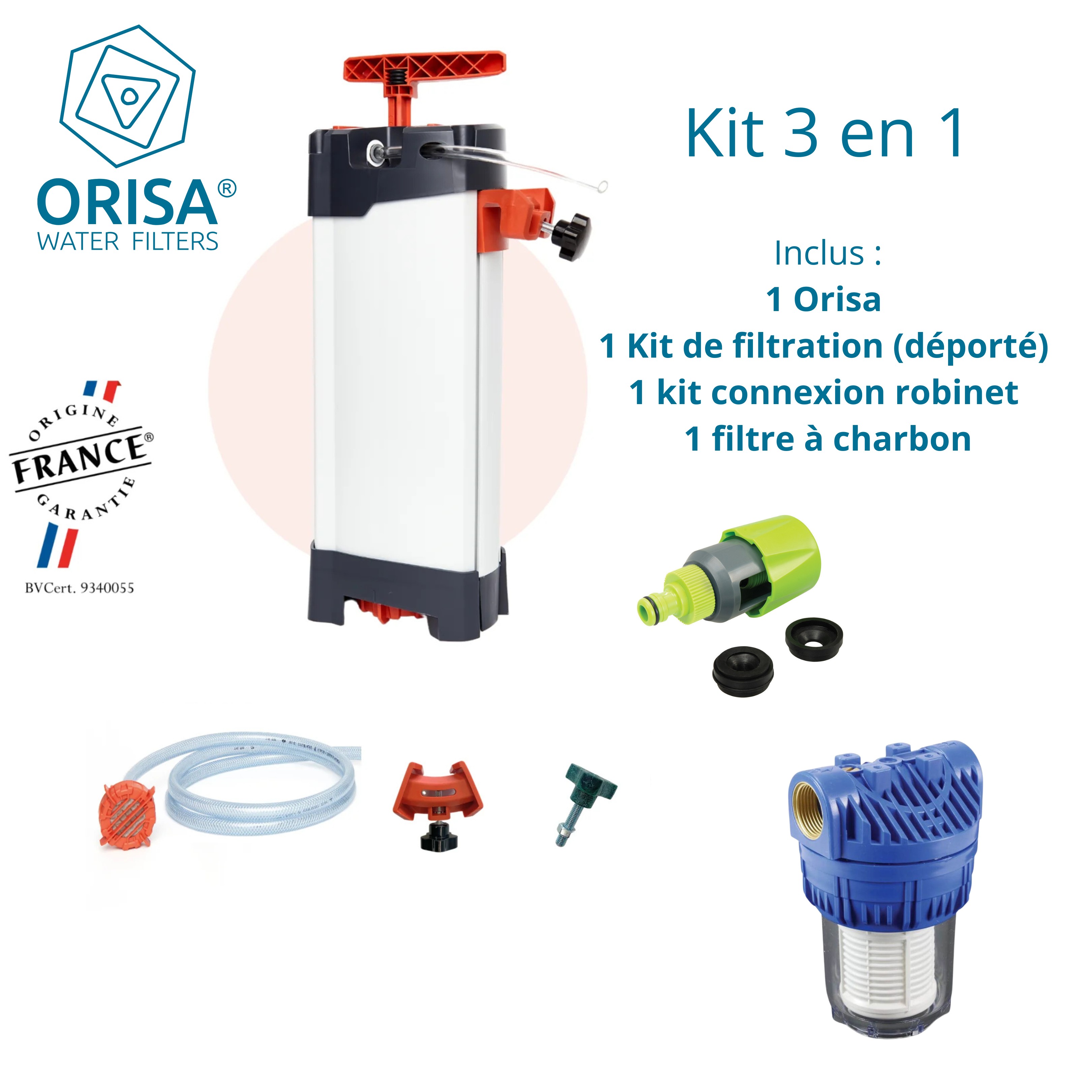 PACK PURIFICATEUR D'EAU ORISA