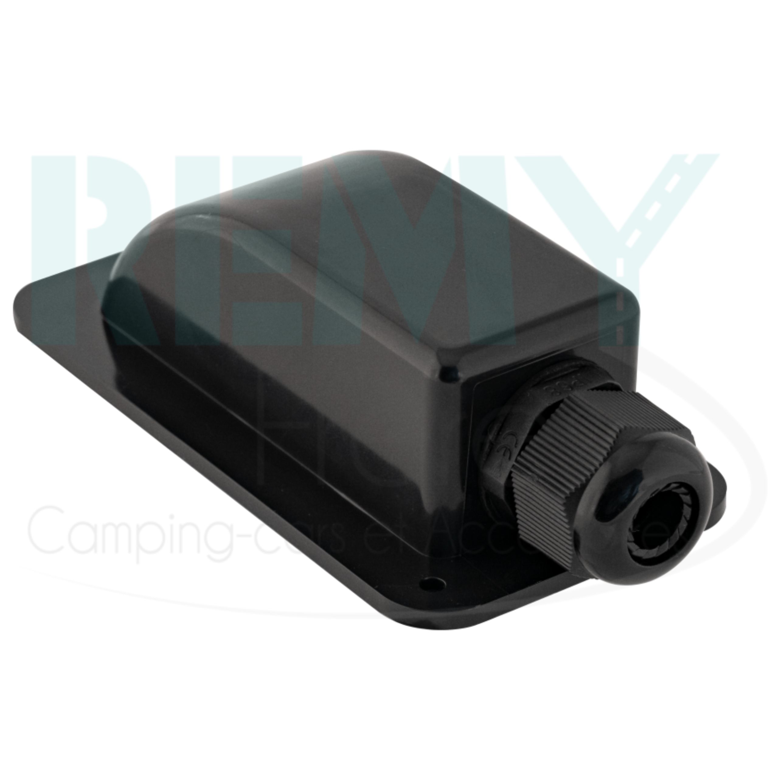 PASSE TOIT SIMPLE SLIM NOIR KIT SOLAIRE