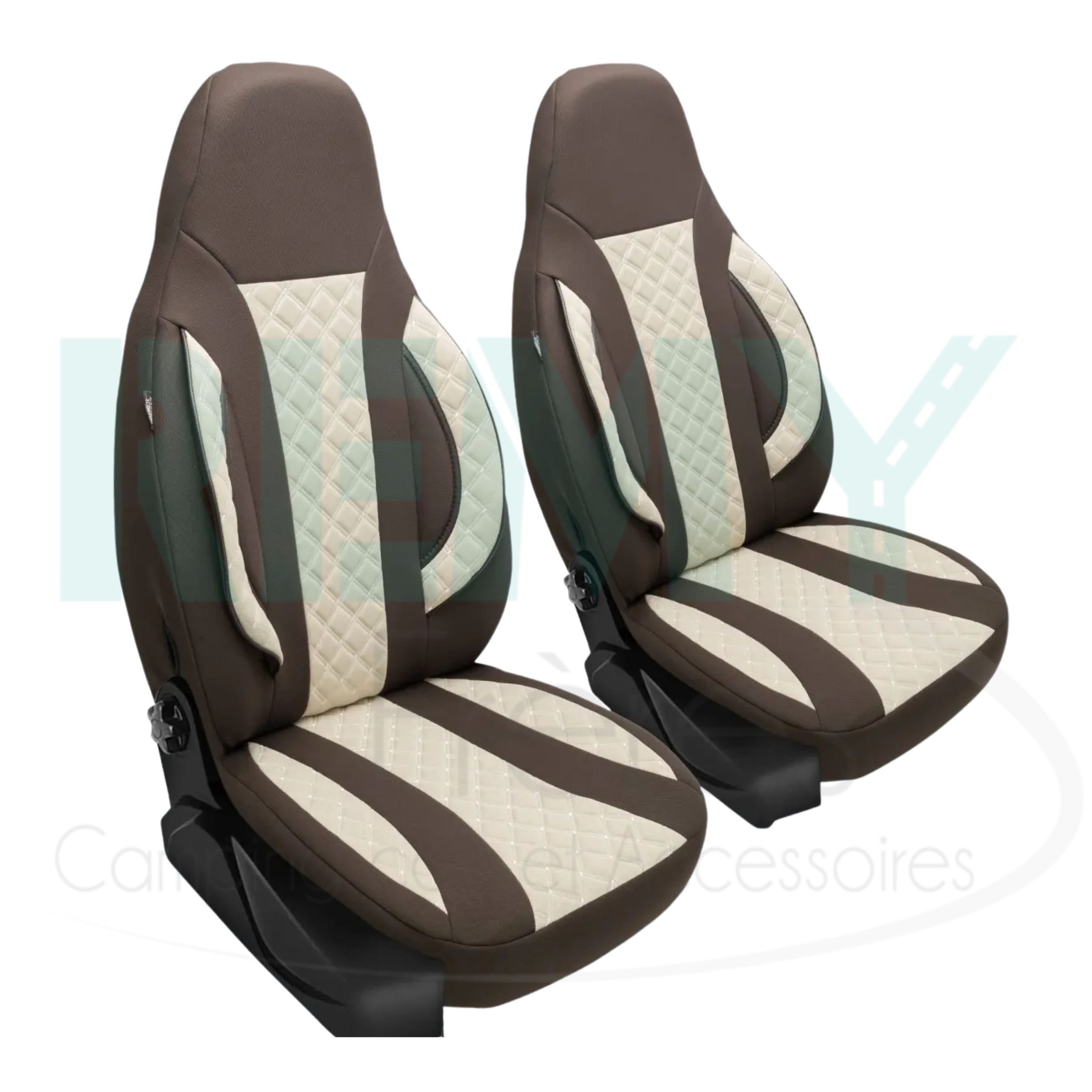 HOUSSE SIEGE WPL411 MARRON FORD