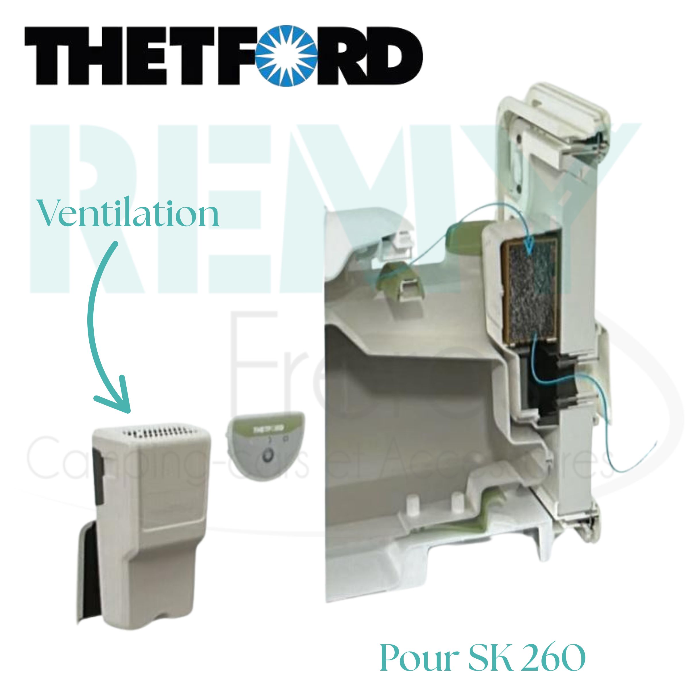 VENTILATEUR POUR SK 260 THETFORD
